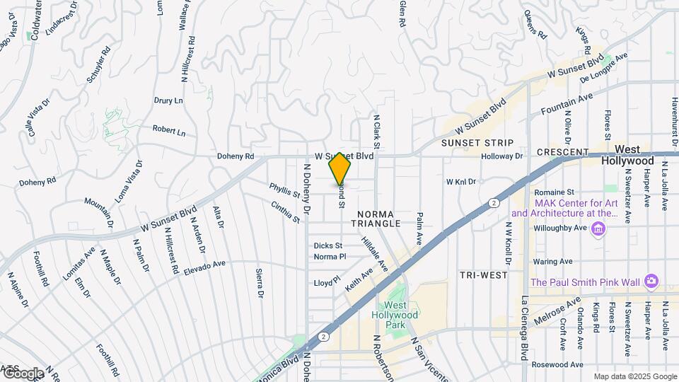 9001 Phyllis Ave Map and Location Details
