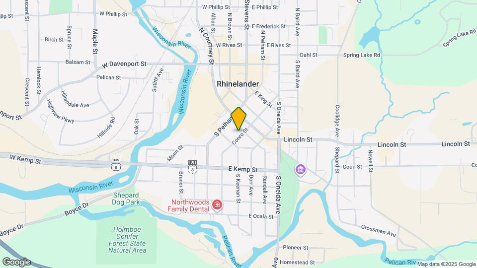 416 Conro St Map and Location Details