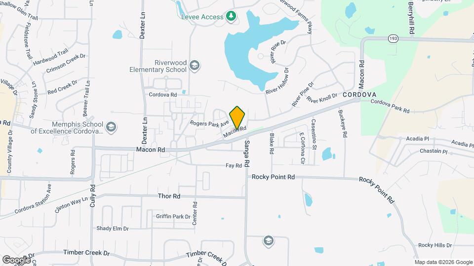 8715 Macon Rd Map and Location Details