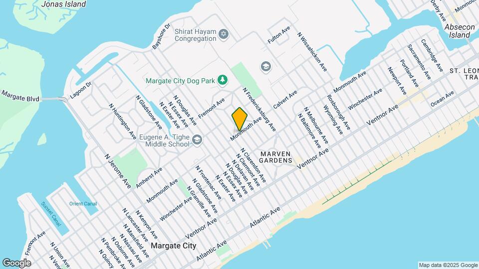 218 N Brunswick Ave, Unit A6 Mapa y Detalles de la Ubicación