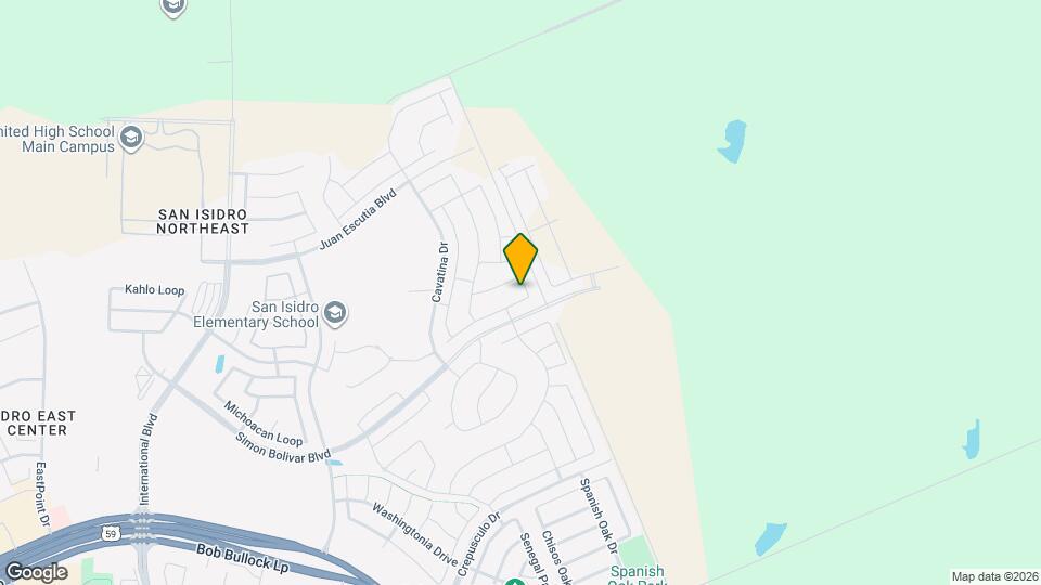 1404 Orto Dr. Map and Location Details