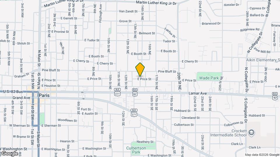 1363 E Price St Map and Location Details