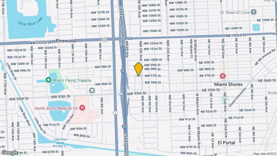 520 NW 97th St Map and Location Details
