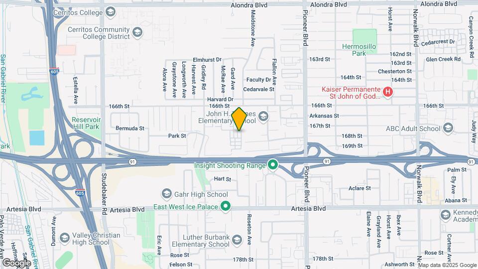 16807 Camden Ln Map and Location Details