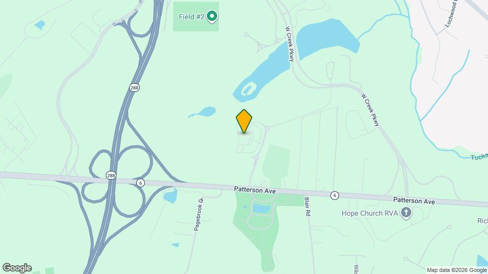 Bexley West Creek Mapa y Detalles de la Ubicación