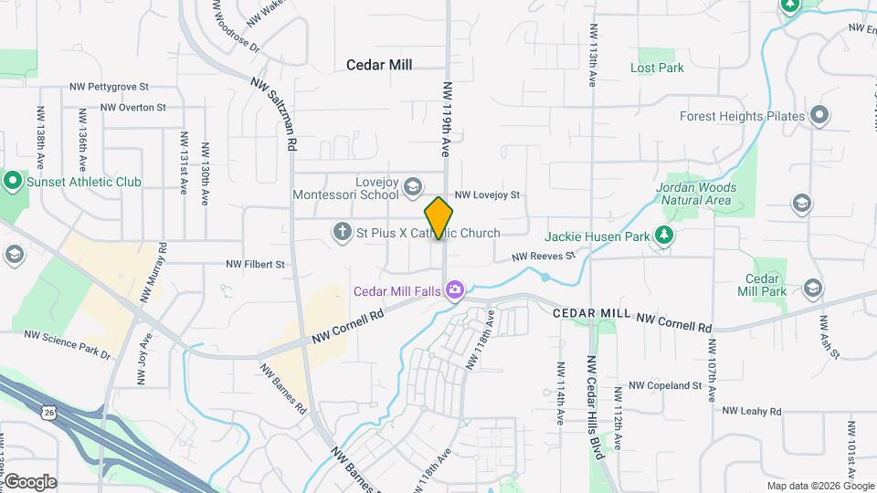 1250 NW 119th Pl Map and Location Details