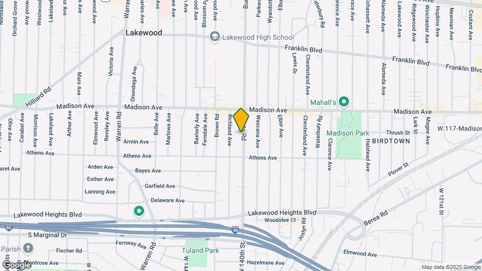 2056 Bunts Rd, Unit Down Unit Map and Location Details
