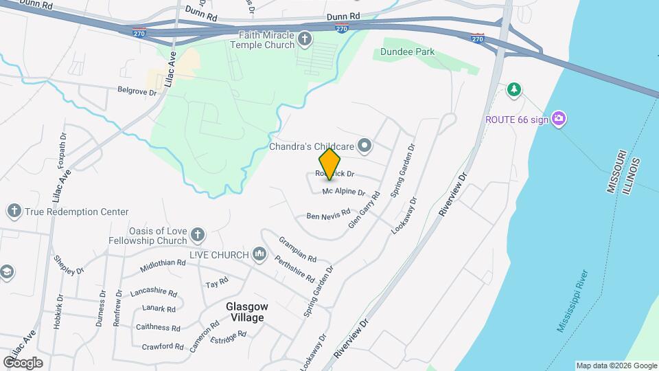 217 Mc Alpine Dr Map and Location Details