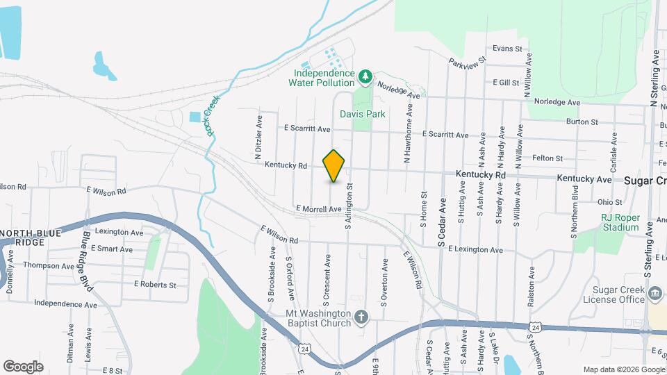 131 S Crescent Ave Map and Location Details