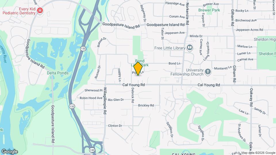 1248 Piper Ln Map and Location Details