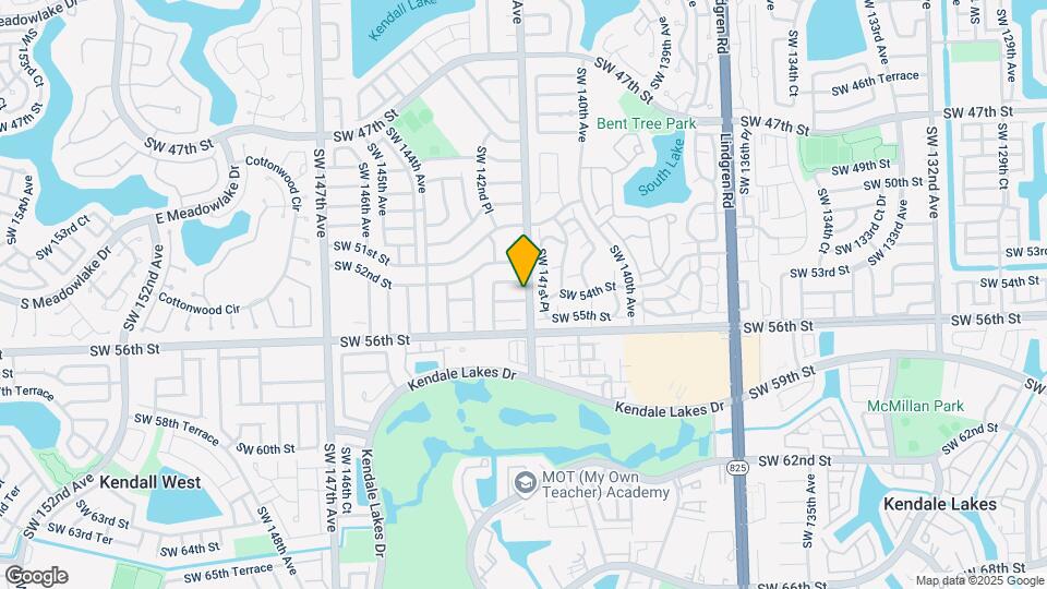 14203 SW 54th St Map and Location Details