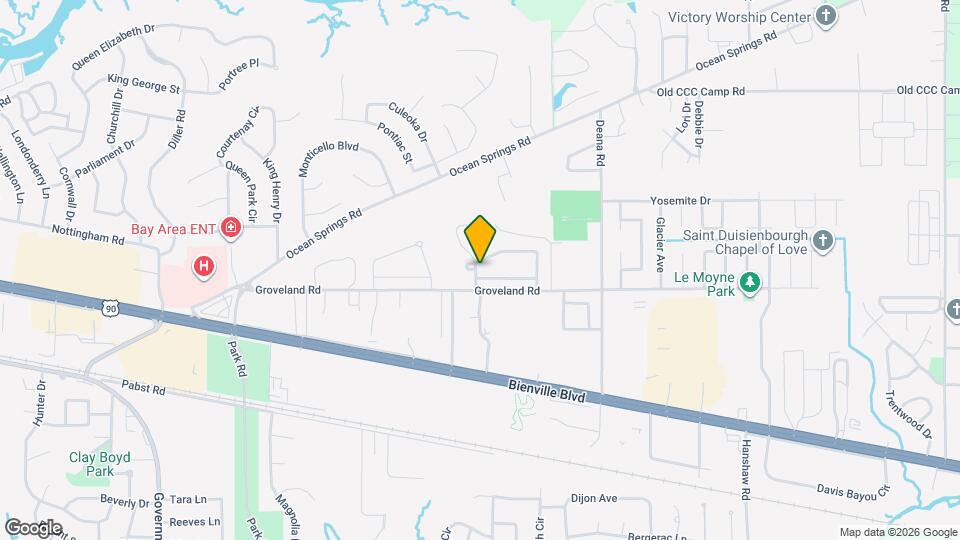 3506 Springwood Ln Map and Location Details