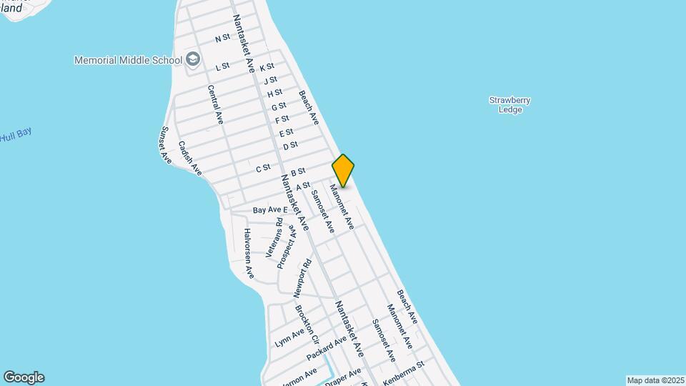 175 Beach Ave Map and Location Details