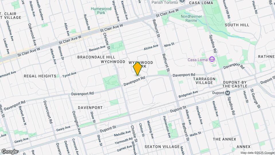 842-844 Davenport Rd Map and Location Details