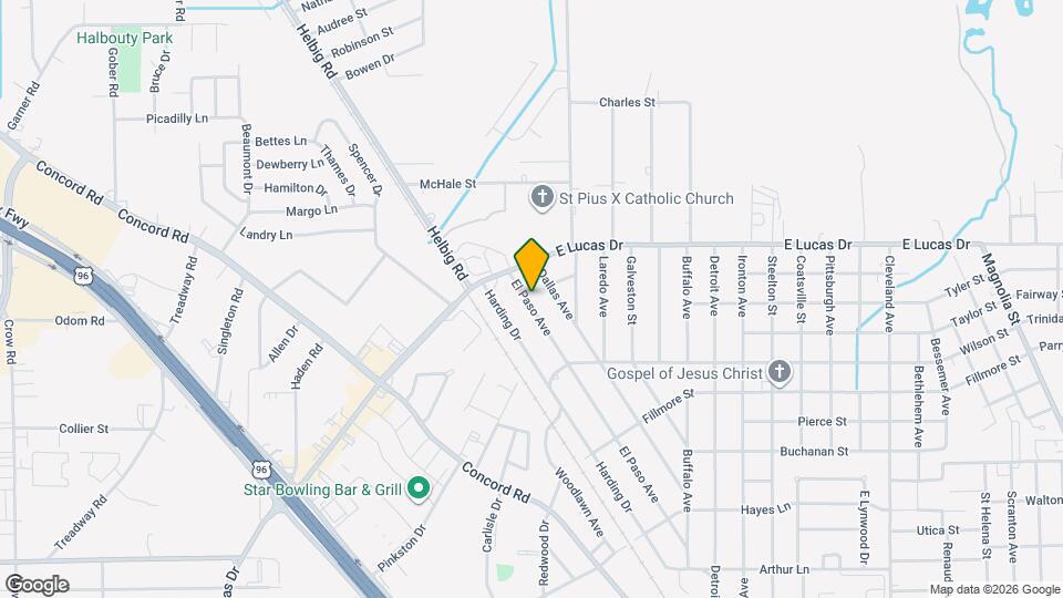 4780 El Paso Ave Map and Location Details