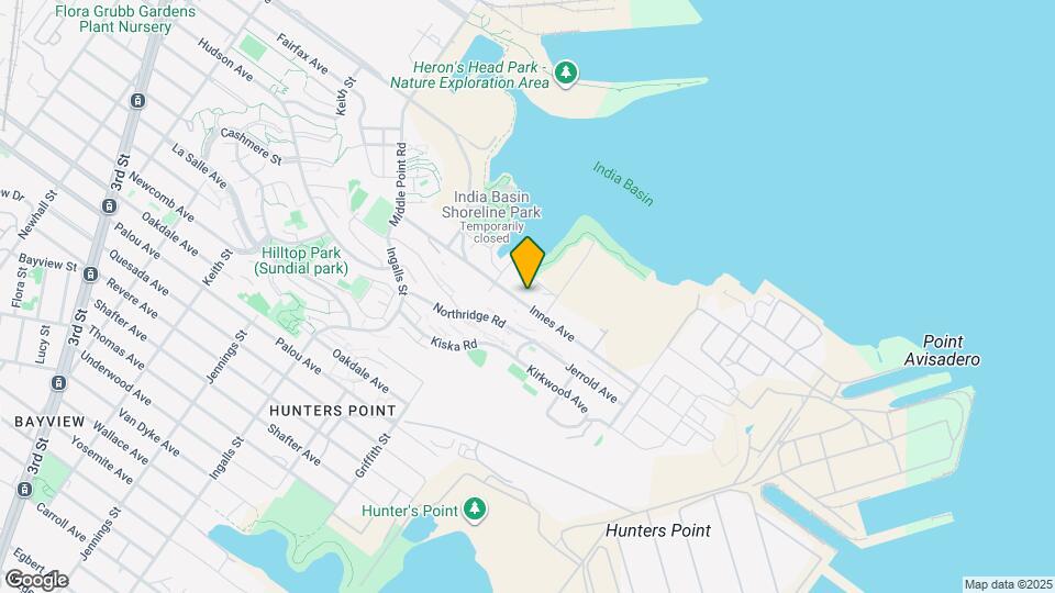 828 Innes Ave Mapa y Detalles de la Ubicación