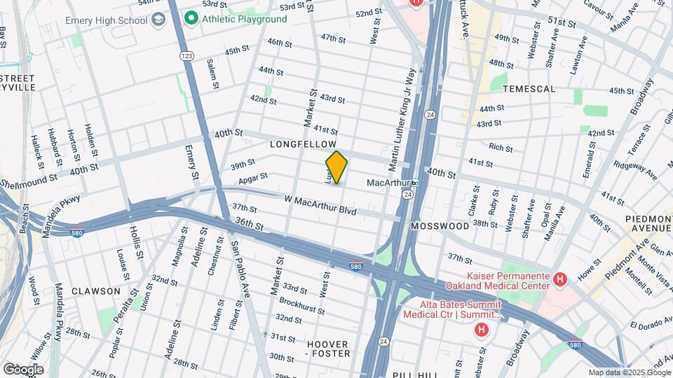 811 Apgar St Map and Location Details