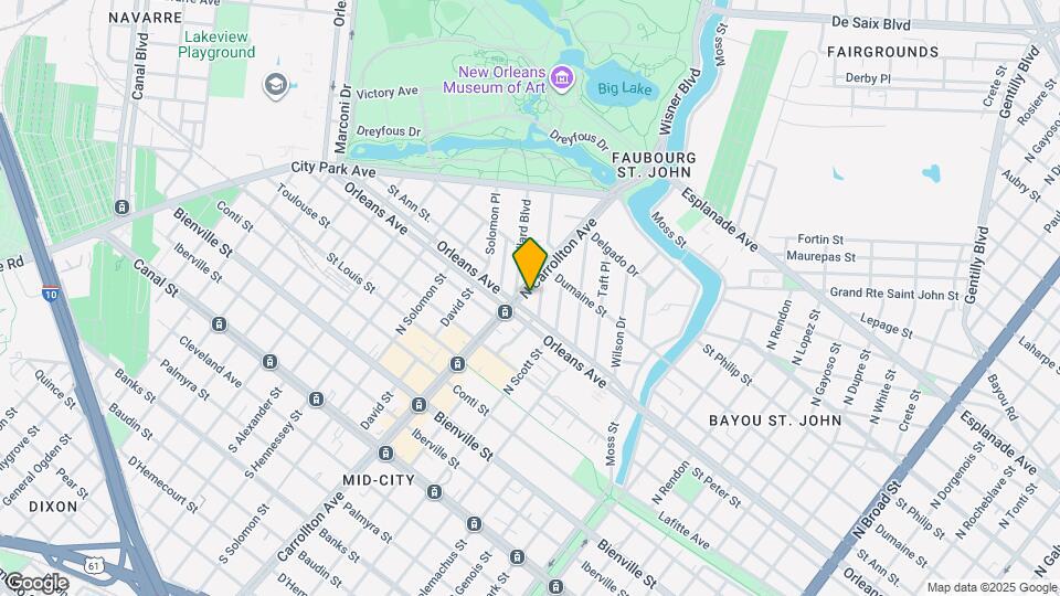 816 N Carrollton Ave Map and Location Details