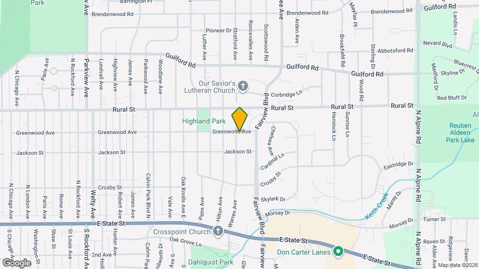 3303 Greenwood Ave Map and Location Details