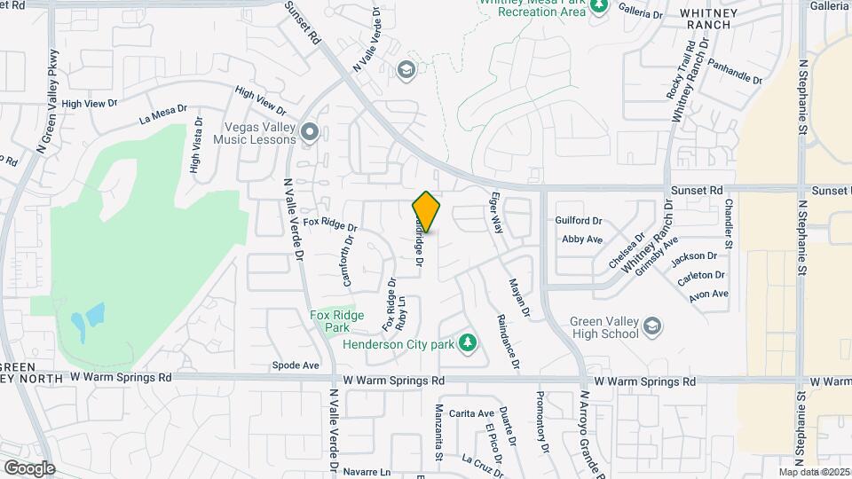 538 Baldridge Dr Map and Location Details