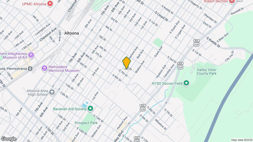 610 Bell Ave Map and Location Details