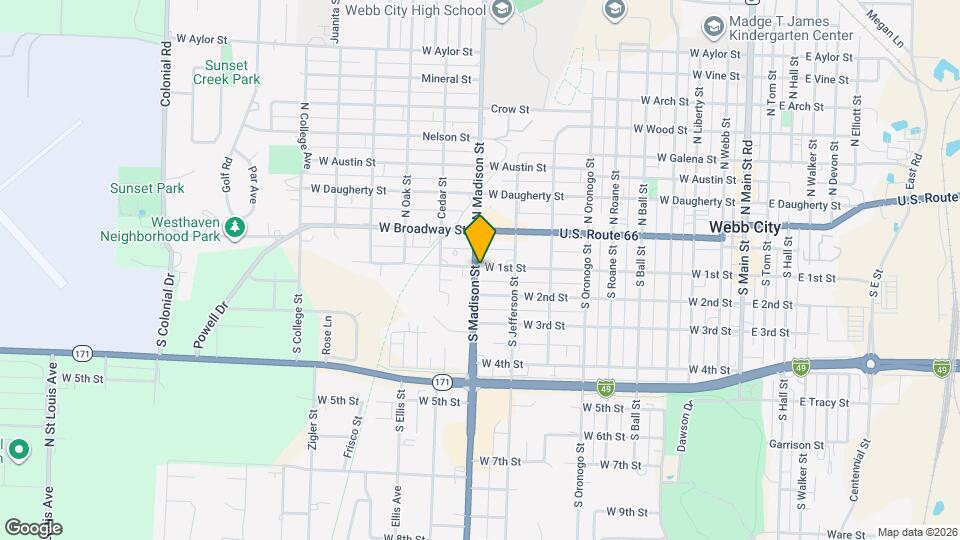 930 W 1st St Mapa y Detalles de la Ubicación