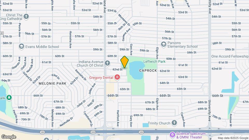 6202 Geneva Ave Map and Location Details