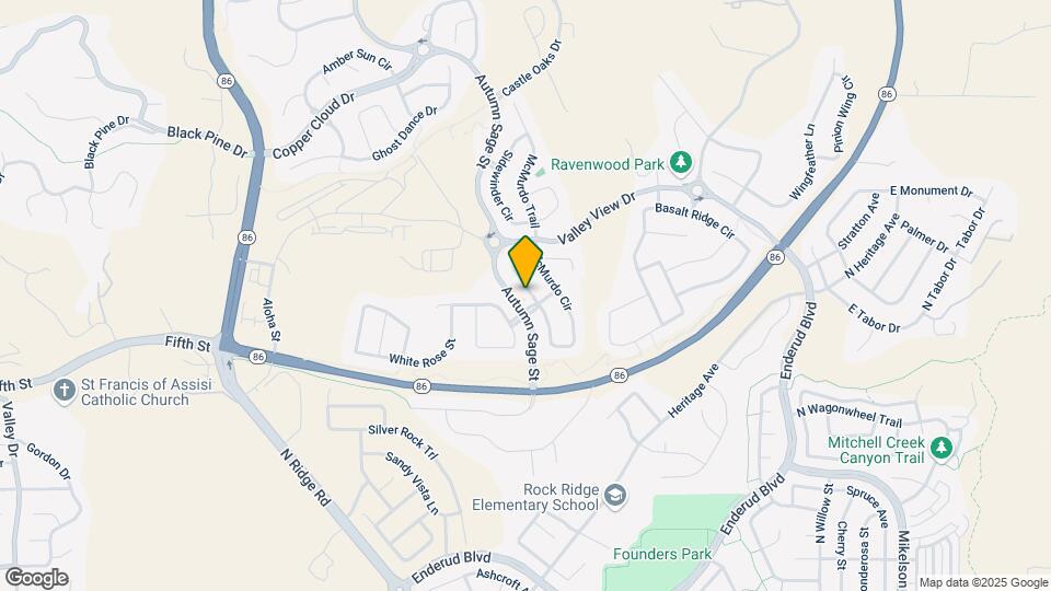 1170 McMurdo Cir Map and Location Details