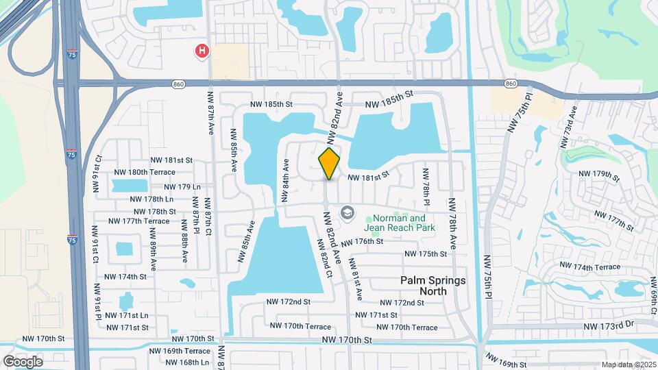 17901 NW 82nd Ave Mapa y Detalles de la Ubicación