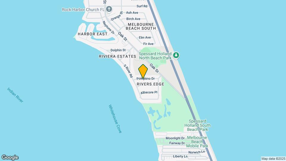 325 Pompano Dr Map and Location Details
