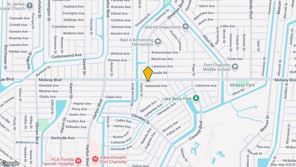 22070 Gatewood Ave Map and Location Details