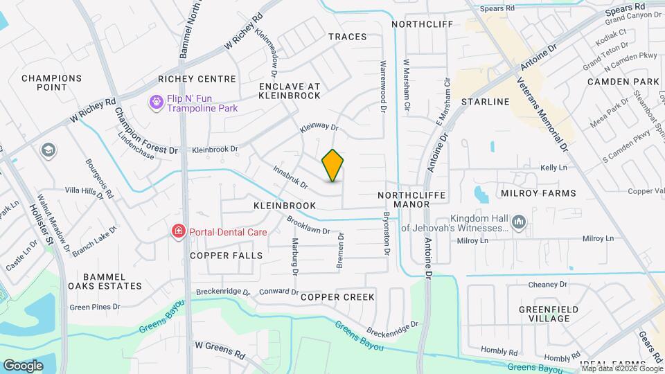 4611 Dove Springs Dr Map and Location Details