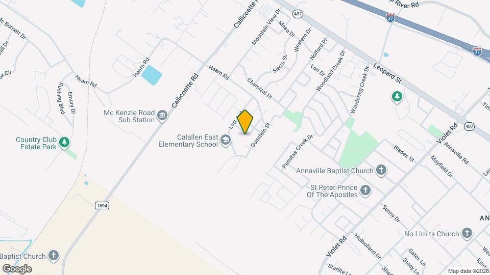 11815 Elmont Ave Map and Location Details