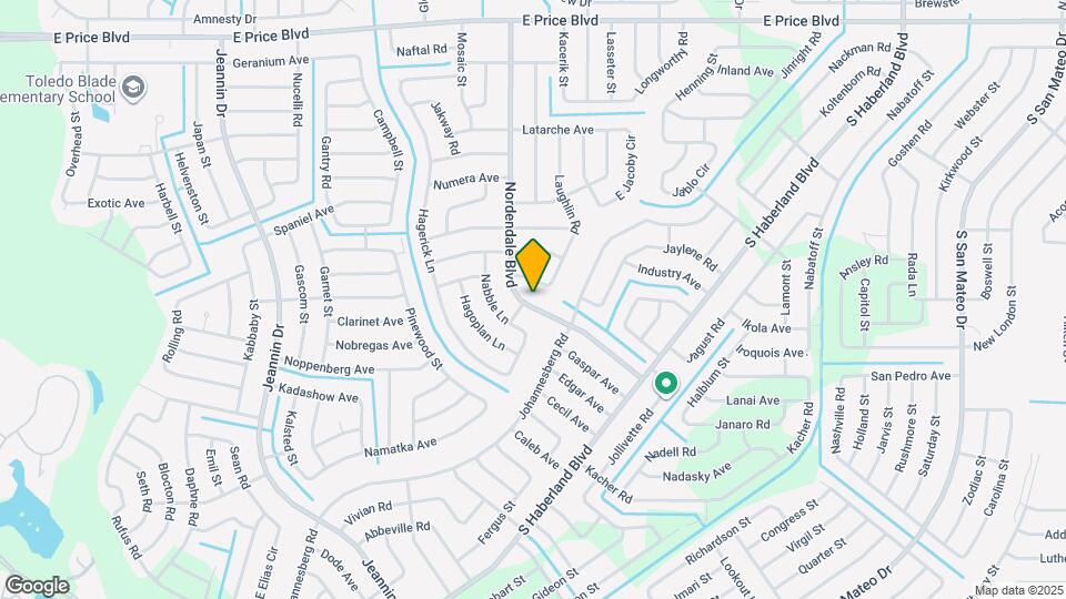 2300 Nordendale Blvd Map and Location Details