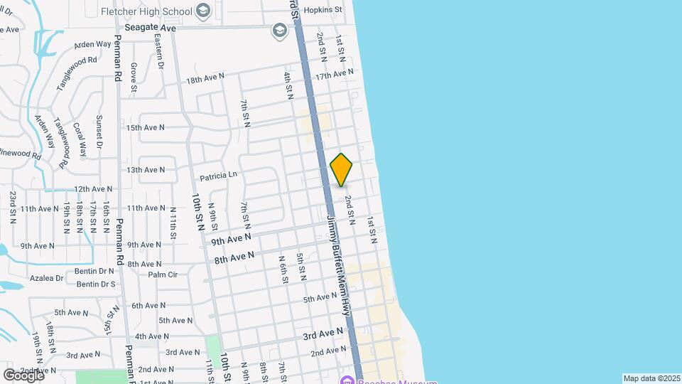 201 10th Ave N Map and Location Details