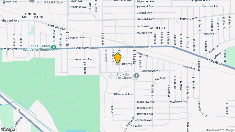 4288 E 128th St Mapa y Detalles de la Ubicación