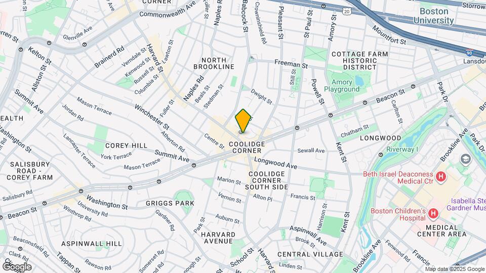 279 Harvard St, Unit 11 Map and Location Details