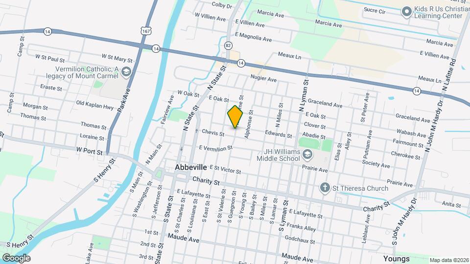 406 Hawthorne St Mapa y Detalles de la Ubicación