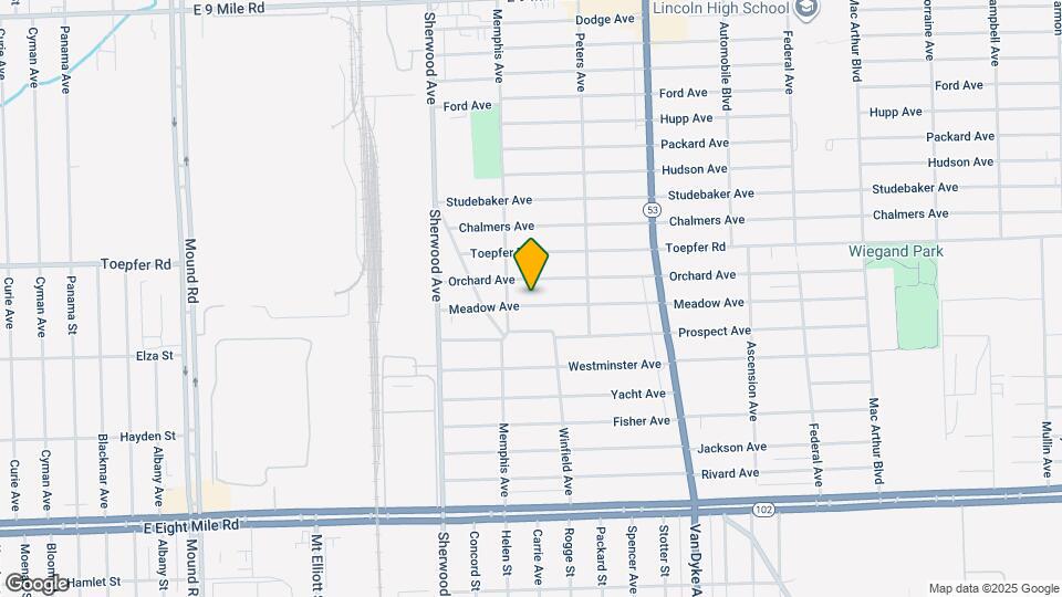 7043 Meadow Ave Map and Location Details