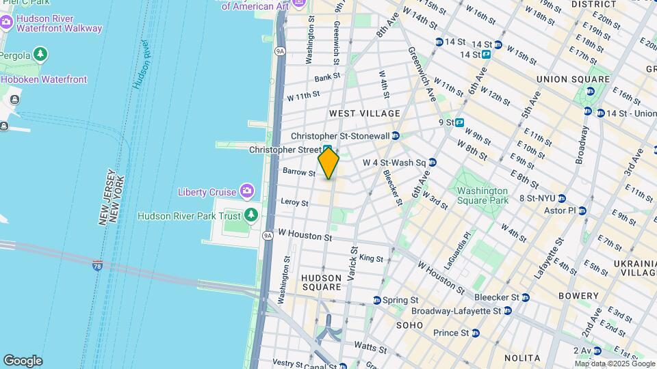 453 Hudson St Map and Location Details
