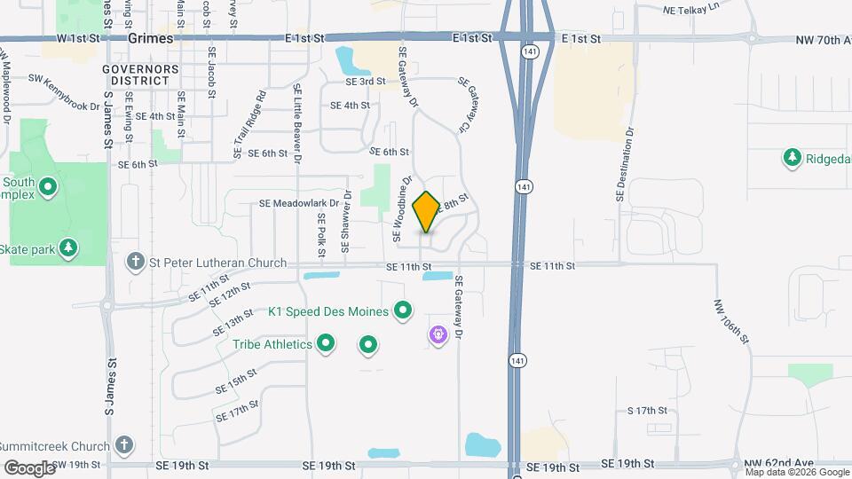 906 SE Crossings Ln Map and Location Details