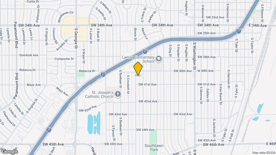 4009 Bowie St Map and Location Details