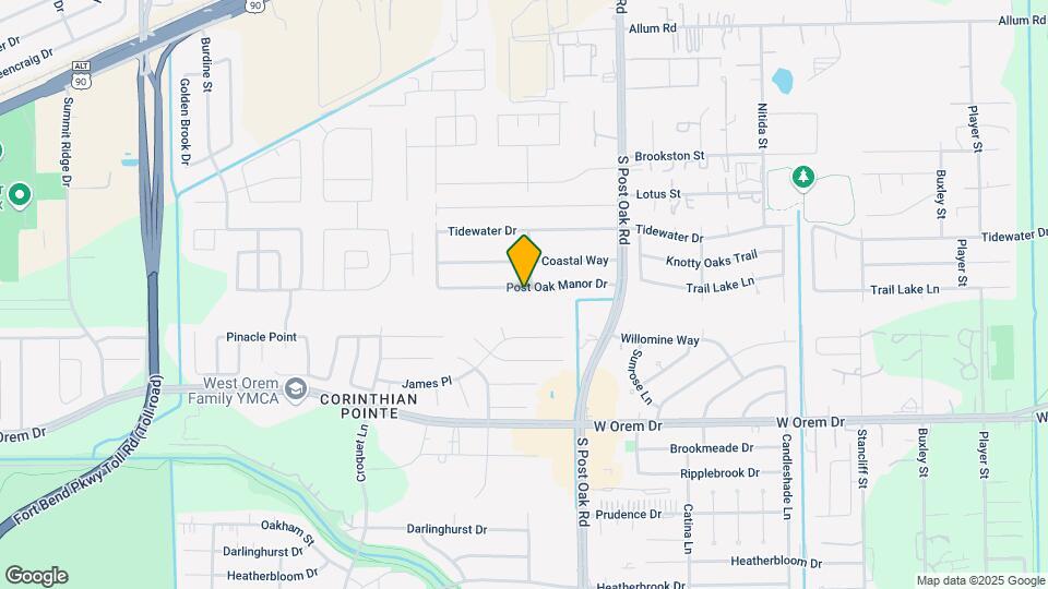 5627 Post Oak Manor Dr Map and Location Details
