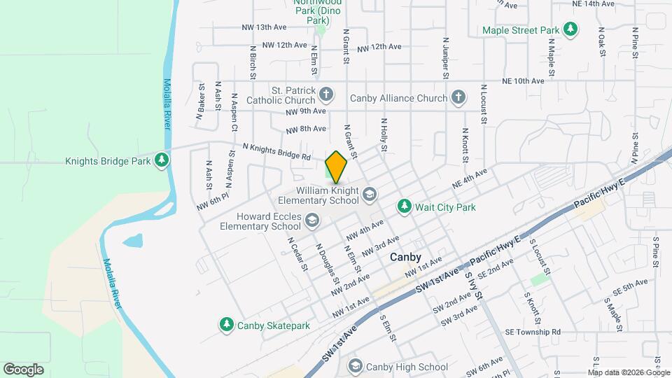Canby Village Apartments Map and Location Details