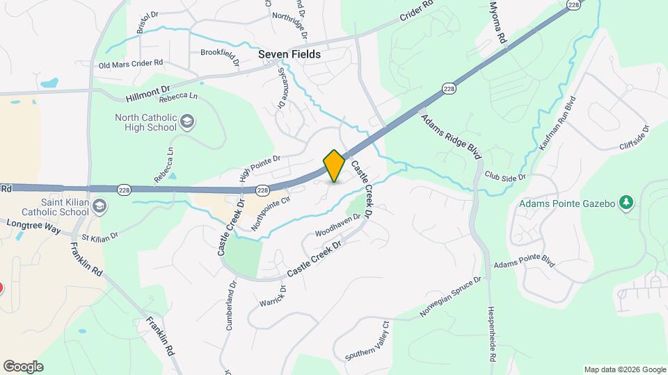 307 Brookside Ln Map and Location Details