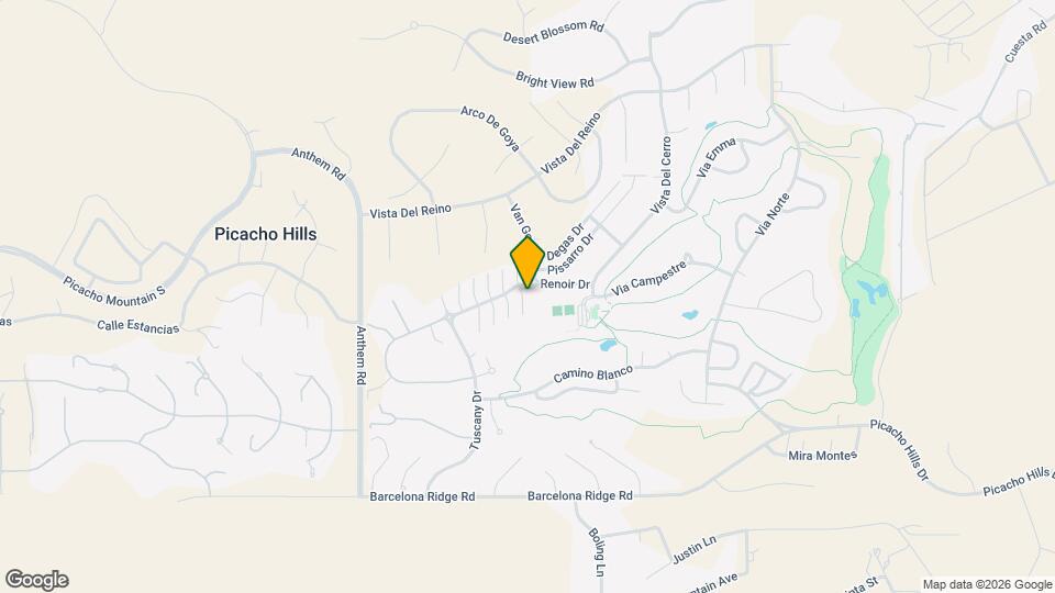 1296 Cassatt Pl Map and Location Details