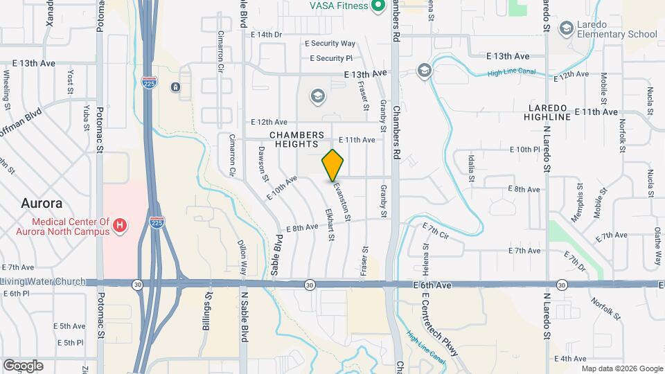 969 Evanston St, Unit SI ID1605903P Mapa y Detalles de la Ubicación