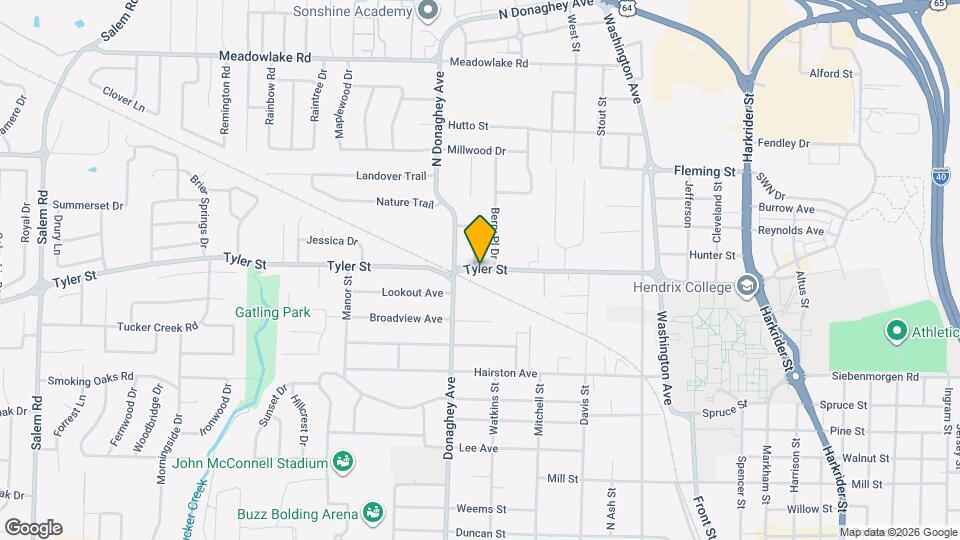 2035 Tyler St Map and Location Details
