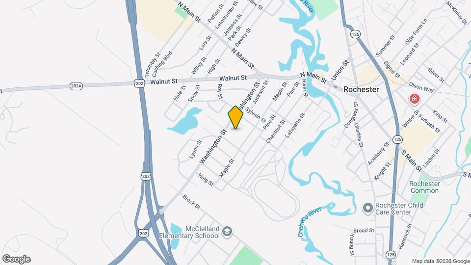 58 Washington St Map and Location Details