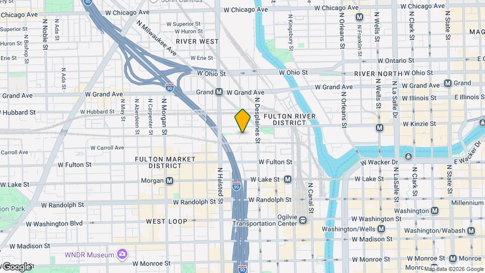 355 N Union Ave Map and Location Details